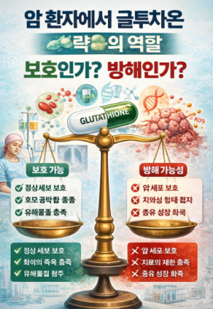 암 환자에게서 글루타치온의 역할