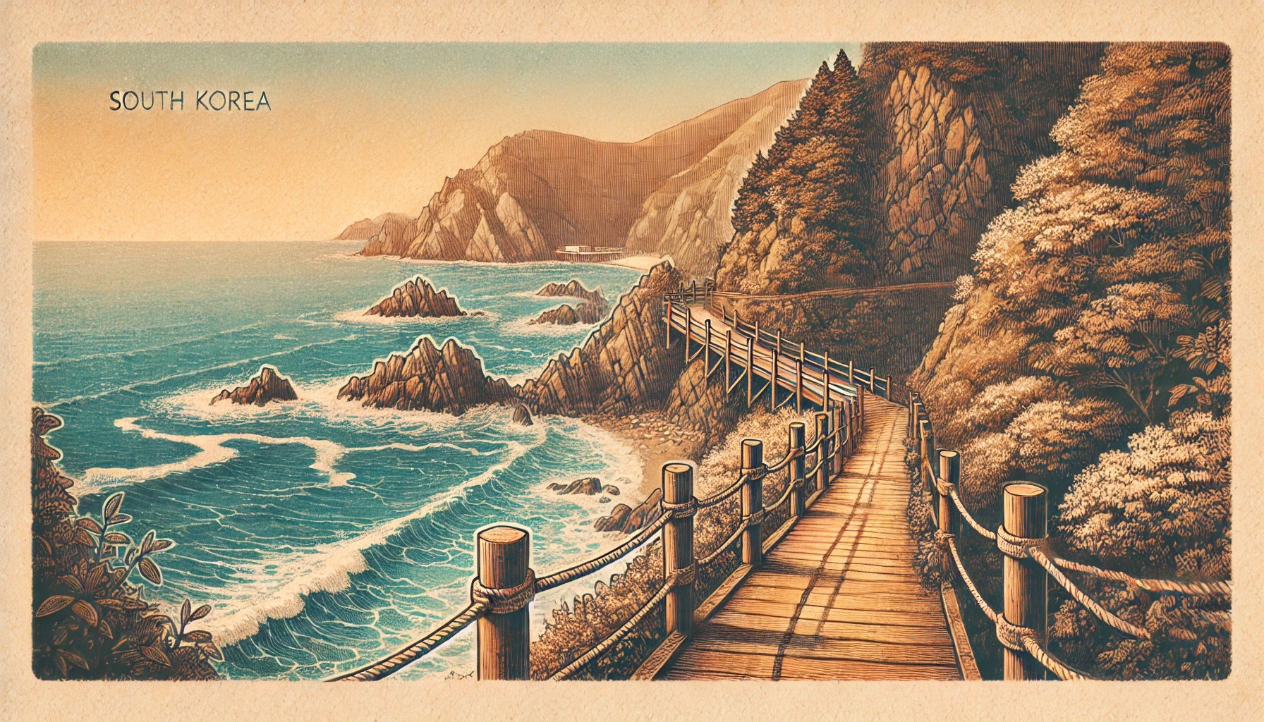 고성 해안절경 트레킹