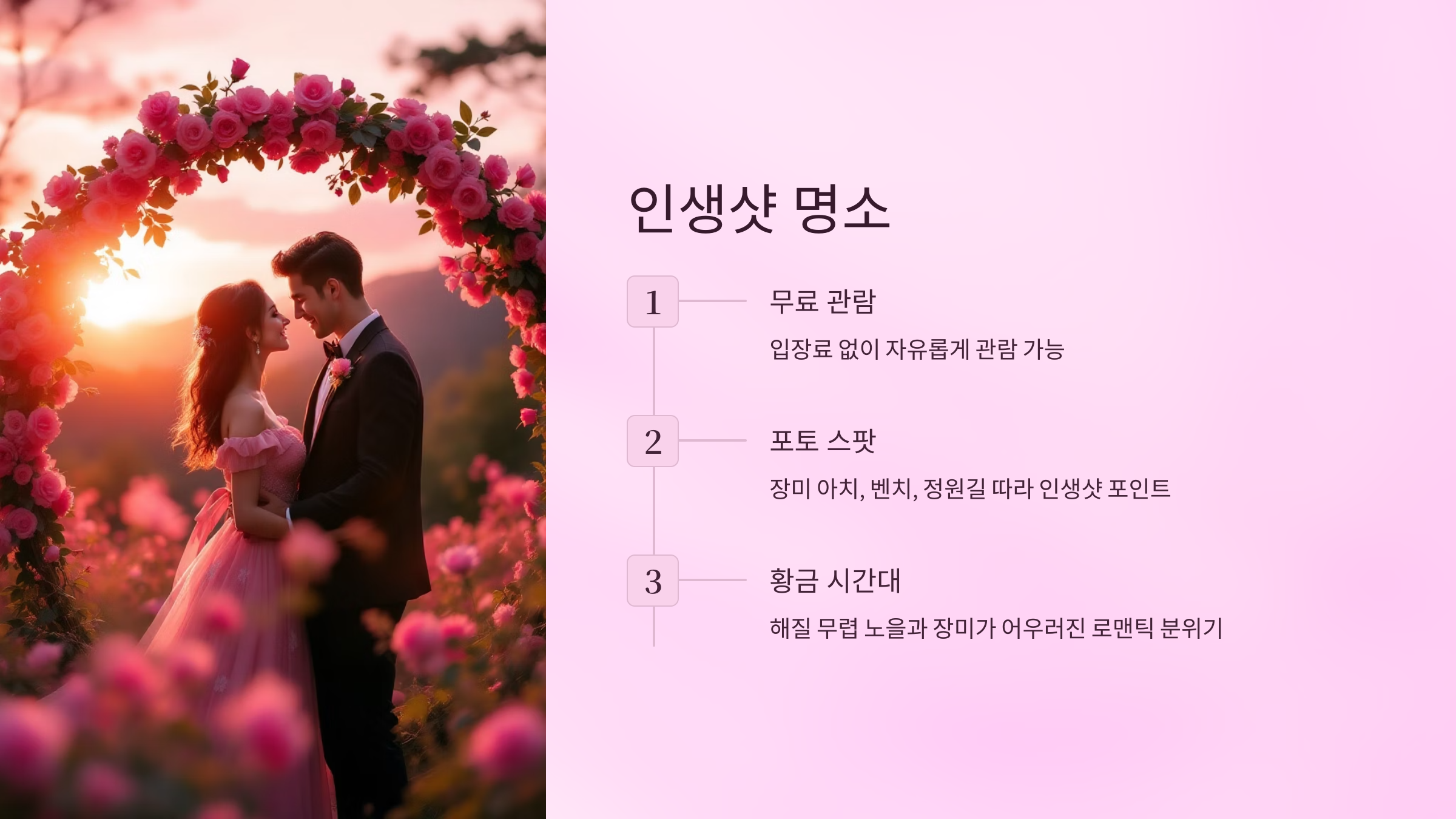 🌹서울숲 장미정원 : 서울 도심 속 로맨틱 명소!🌹