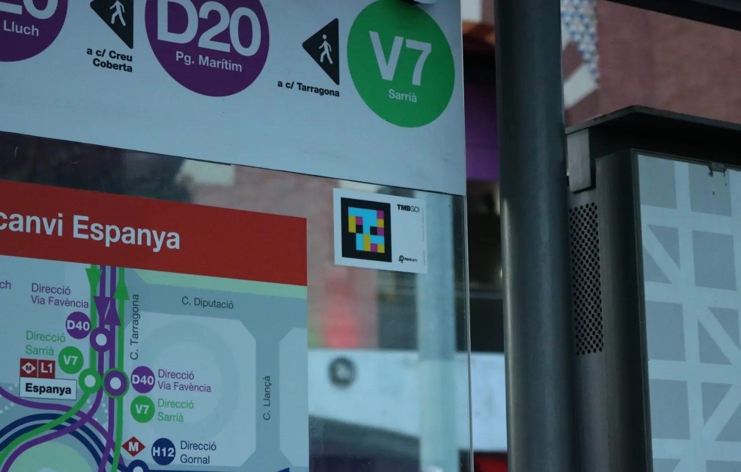 시각장애인 안내표지판 NaviLens