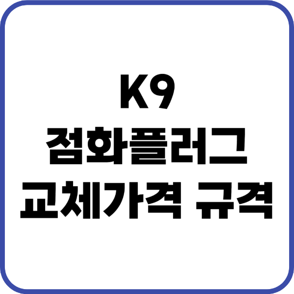 K9 점화플러그