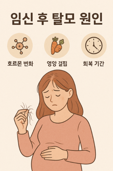임신 후 탈모 원인