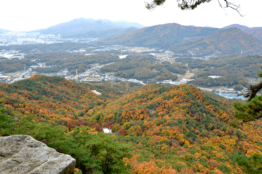 2025 경기도 단풍 트레킹 BEST 7 : 가을 하이킹 완벽 가이드_양주 불곡산 단풍능선