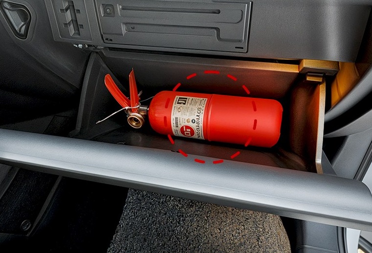 자동차 소화기 설치 의무화