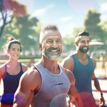 중년 건강을 위한 운동과 스트레칭 방법