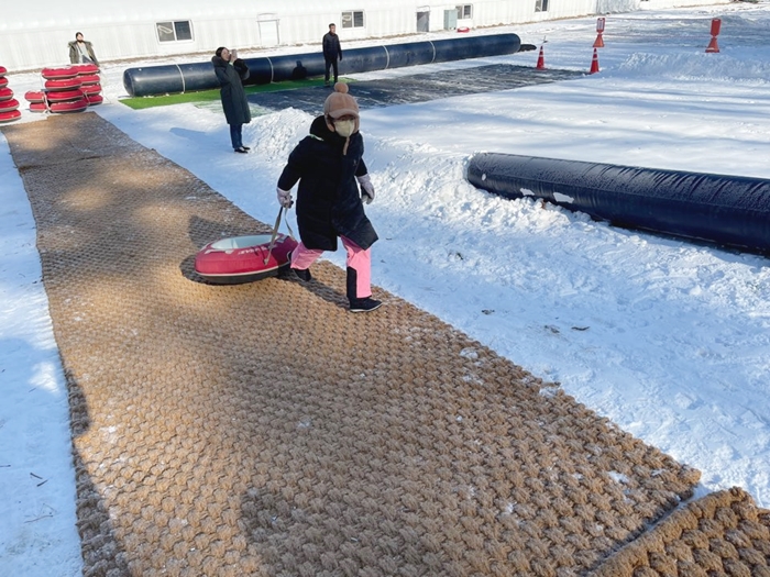용인눈썰매장-올라가기