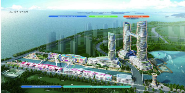 워터프론트 남측연결수로 M5 복합개발