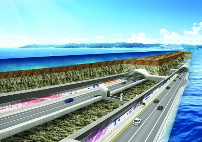 보령 해저터널 조감도