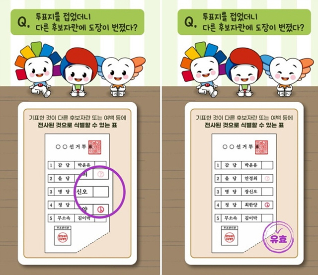 2025 대선 유효표·무효표 기준
