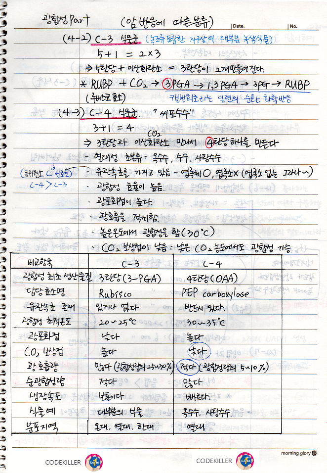 암반응에 따른 분류