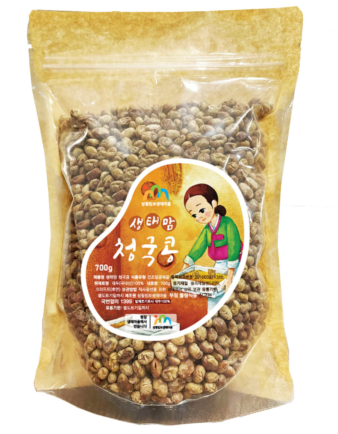 성필립보생태마을 생태맘 청국장 가루 주문