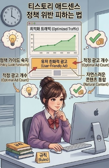 티스토리 애드센스 정책 위반 피하는 법, 계정 정지 막는 안전한 운영 가이드