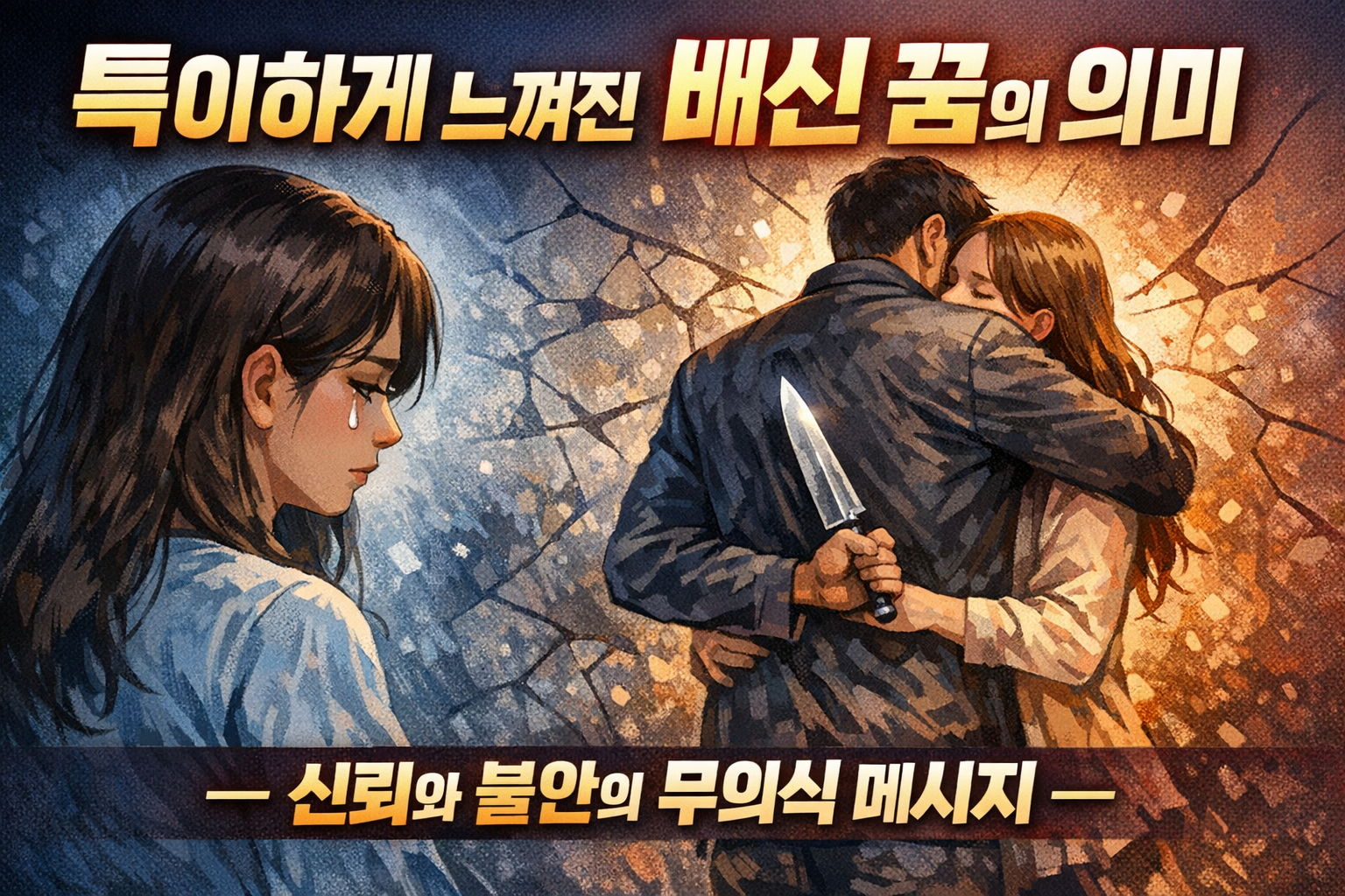 특이하게 느껴진 배신 꿈