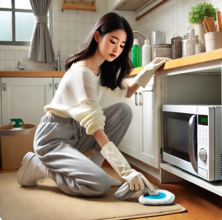 전자레인지 냄새 제거 쉽게 하는법