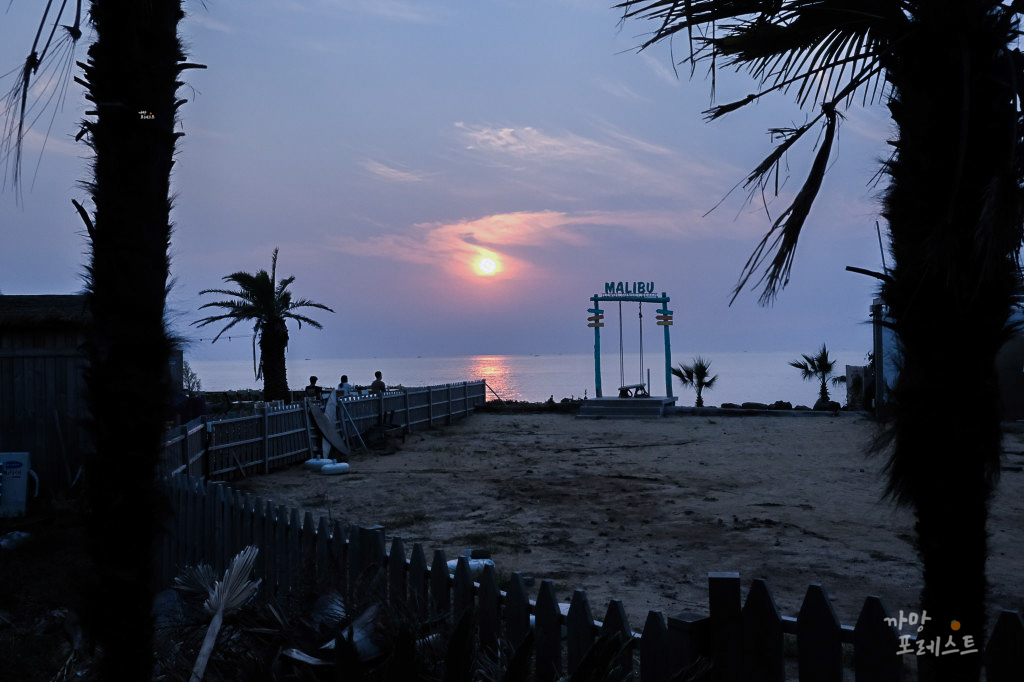 애월 해변 일몰