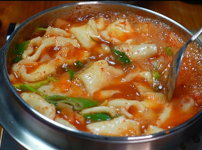 김치수제비 맛있게 만드는법