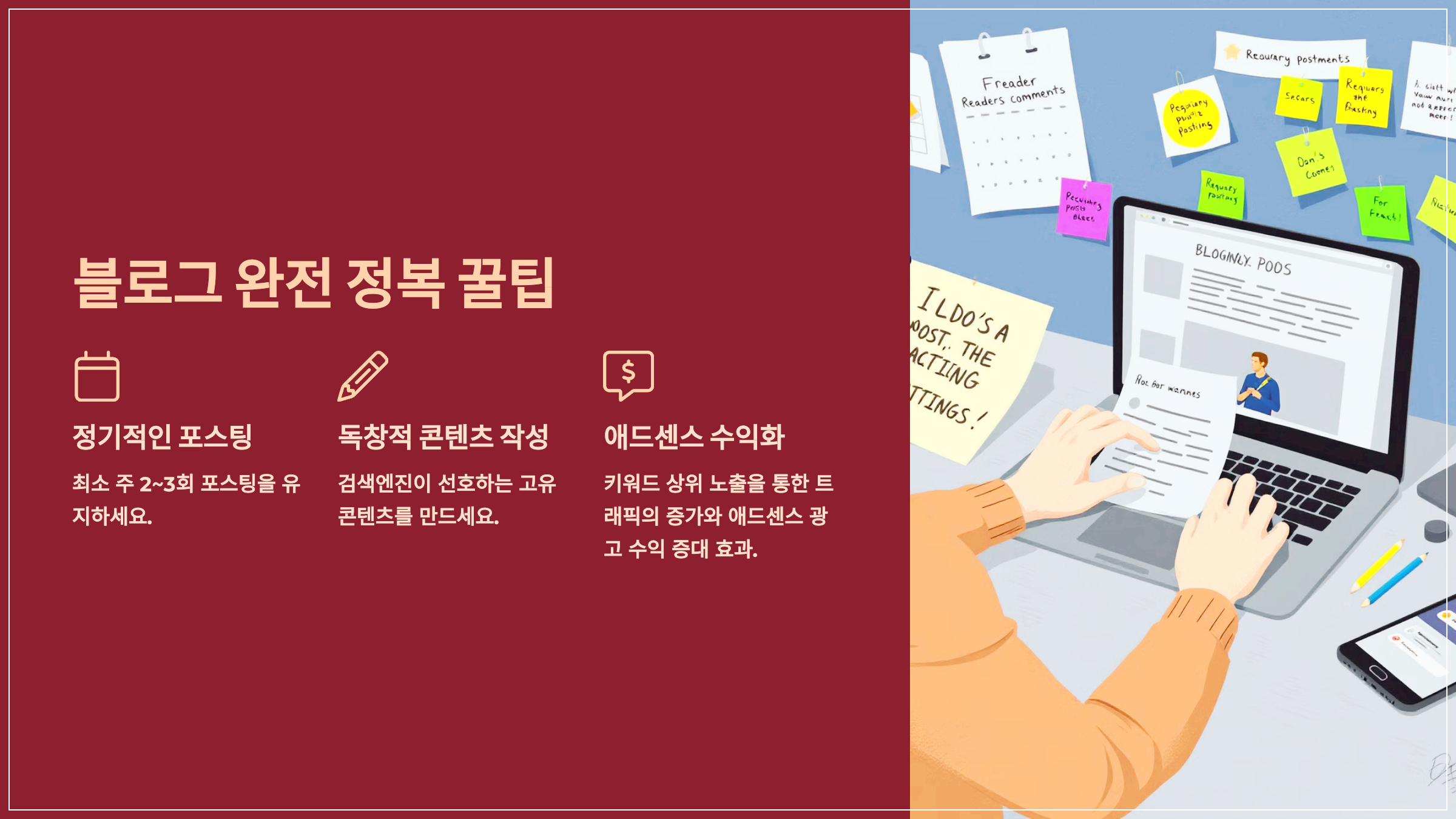 블로그 완전 정복 꿀팁