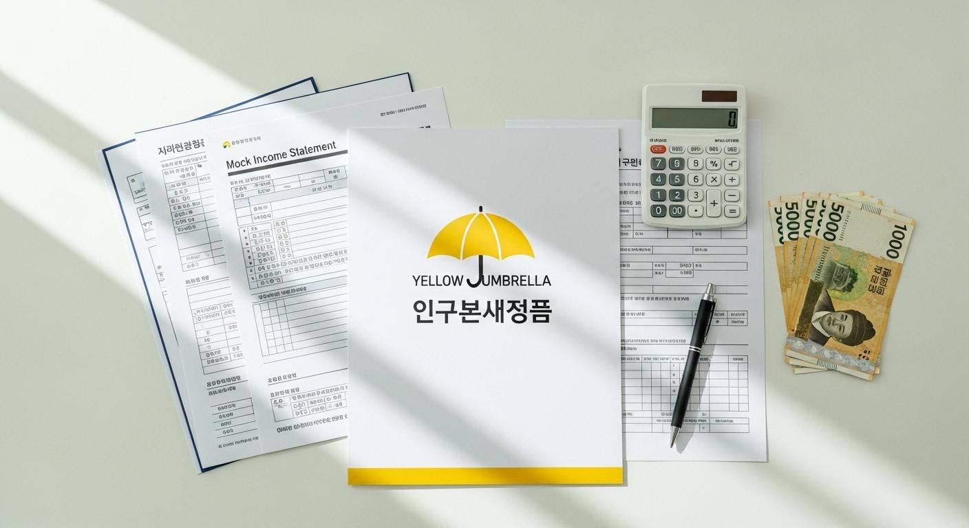 노란우산공제 소득공제 서류
