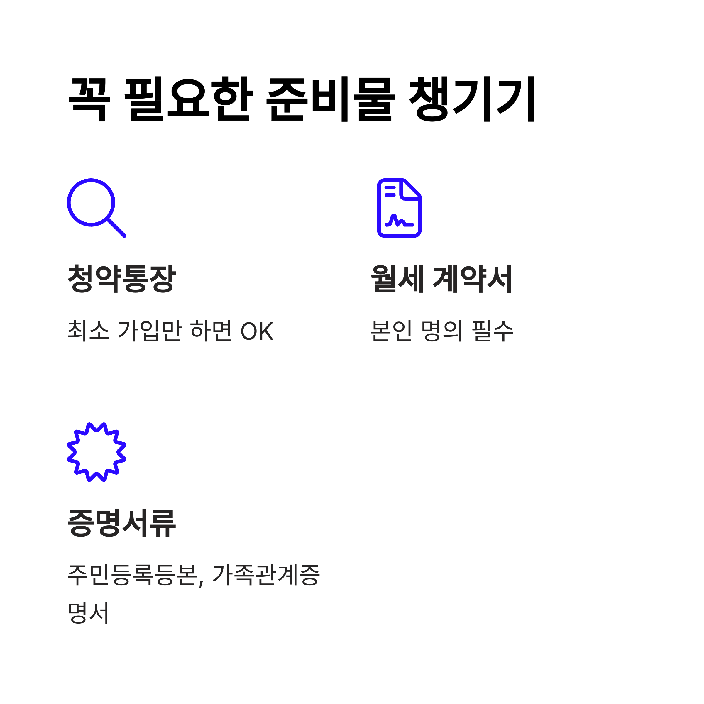 청년월세 지원금 신청 방법