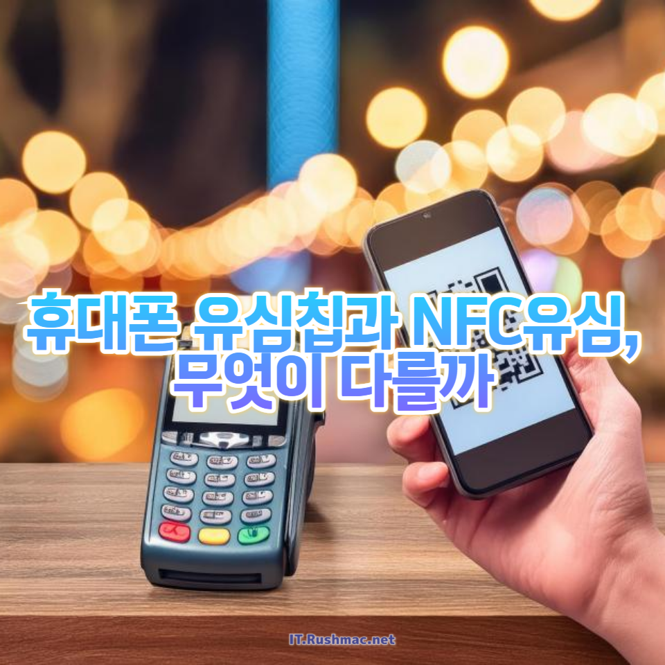 휴대폰 유심과 NFC유심의 차이점!