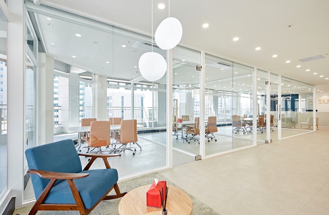 유리가벽인테리어