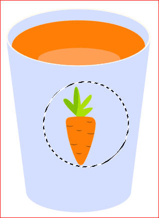 원형 선택 도구