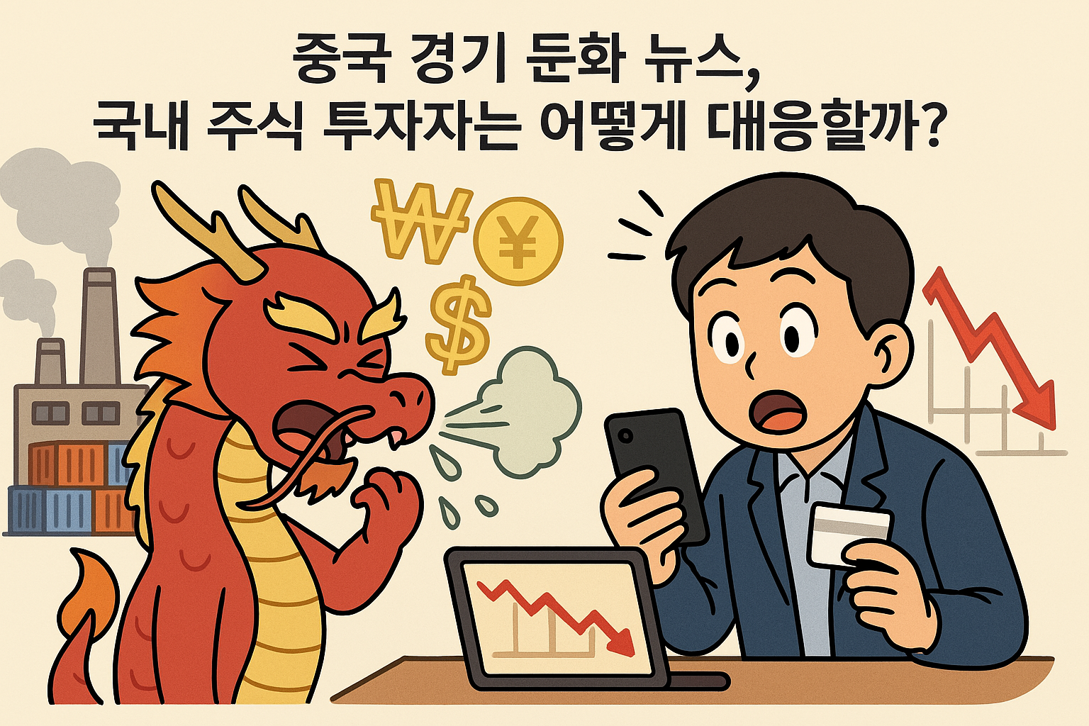 중국 경기 둔화 뉴스, 국내 주식