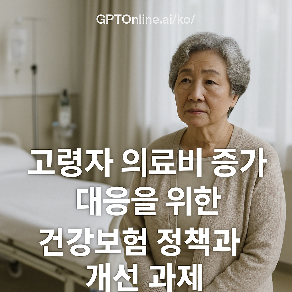 고령자 의료비 증가 이미지