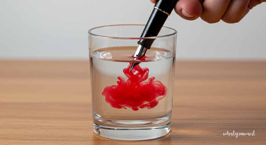 주기적인 만년필 세척