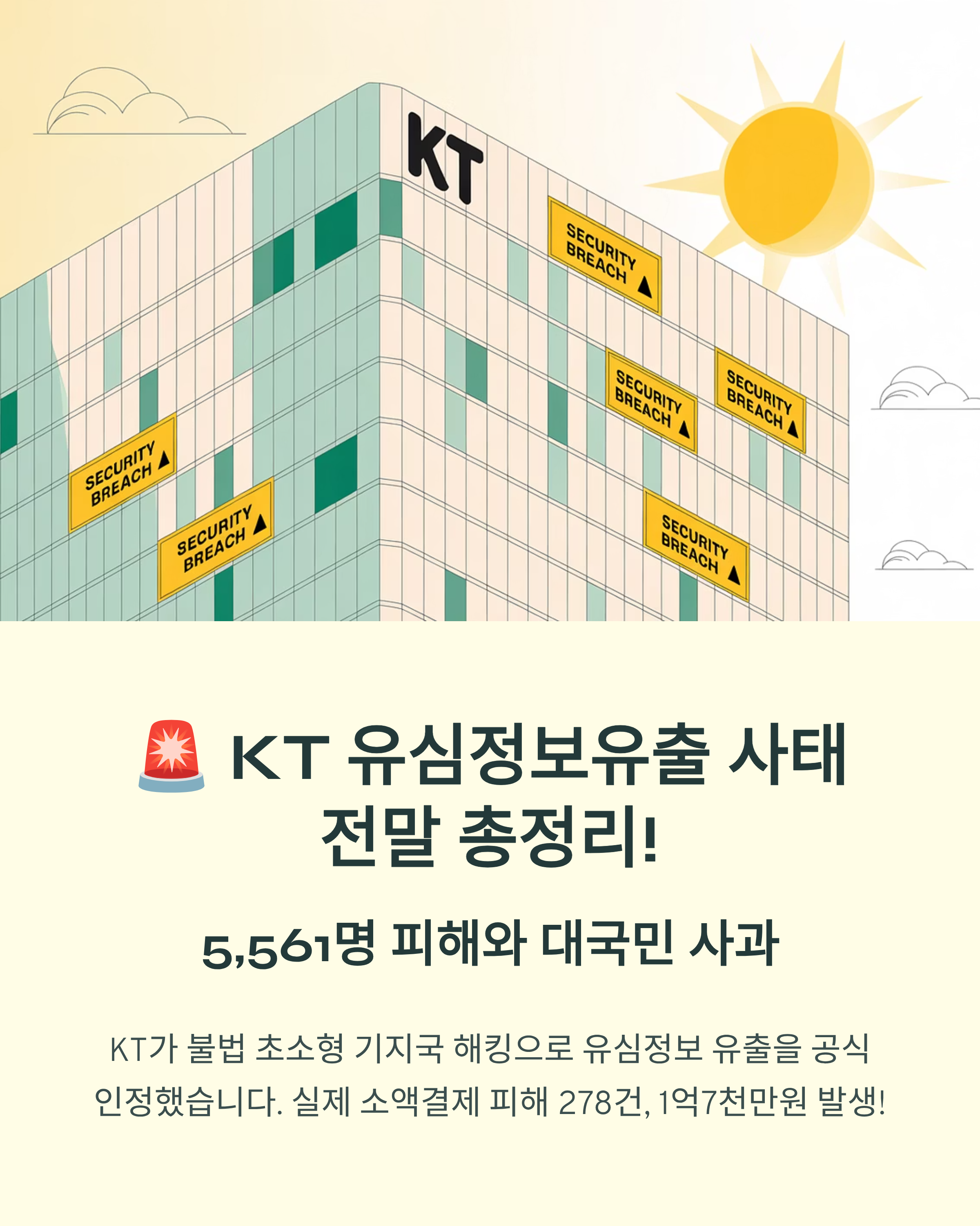 KT 유심정보유출 사태관련사진