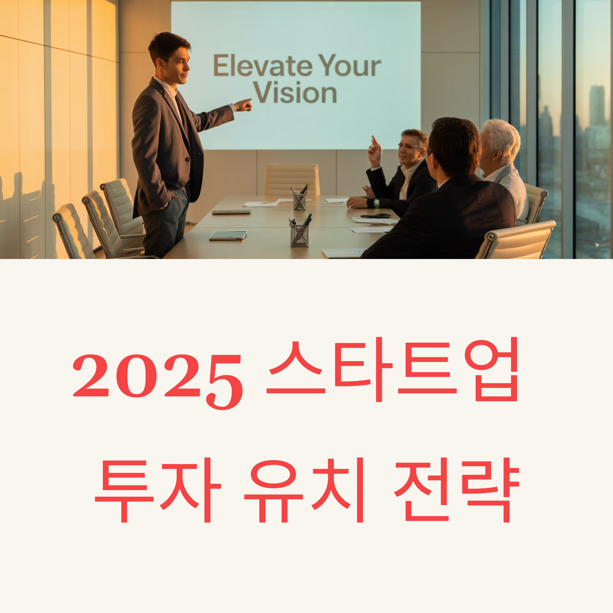 스타트업 투자 유치 전략 정리