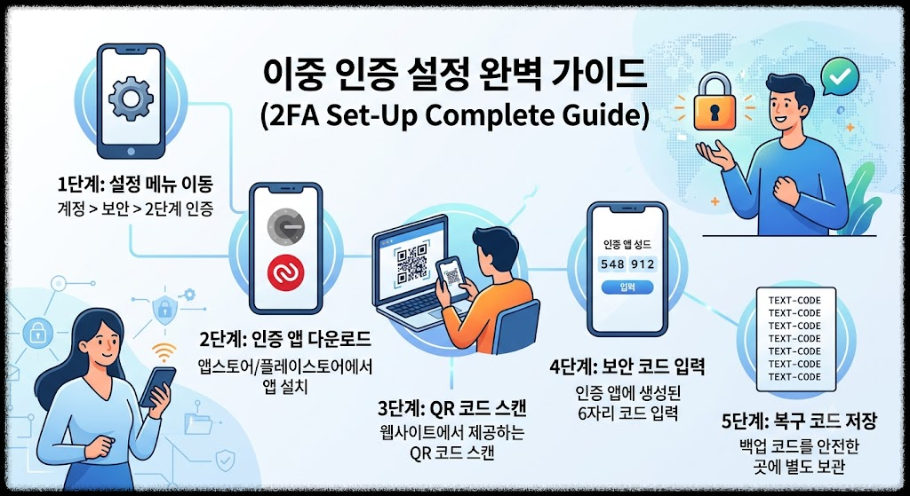 이중 인증 설정 완벽 가이드
