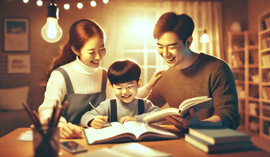 부모가 모범이 되기: 함께 배우는 습관 형성