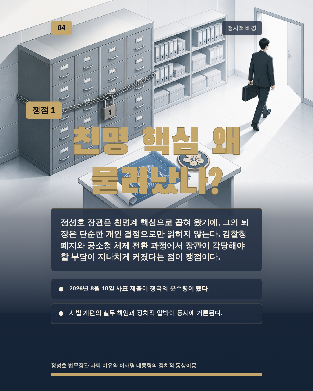 친명 핵심 왜 물러났나?