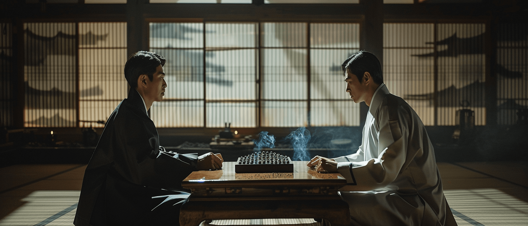 마주보고-이야기하는-남자들