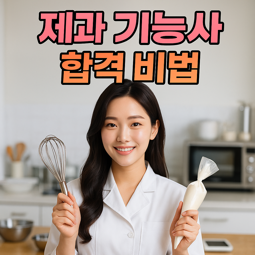 제과 기능사 자격증 시험 합격 비법