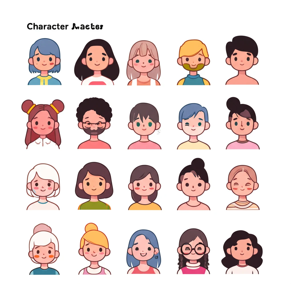 나나곰 픽크루 캐릭터 만들기 가이드:..