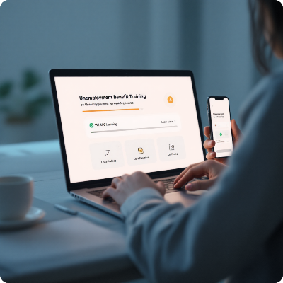 2026 실업급여 수급자격 신청자 온라인 교육 이미지