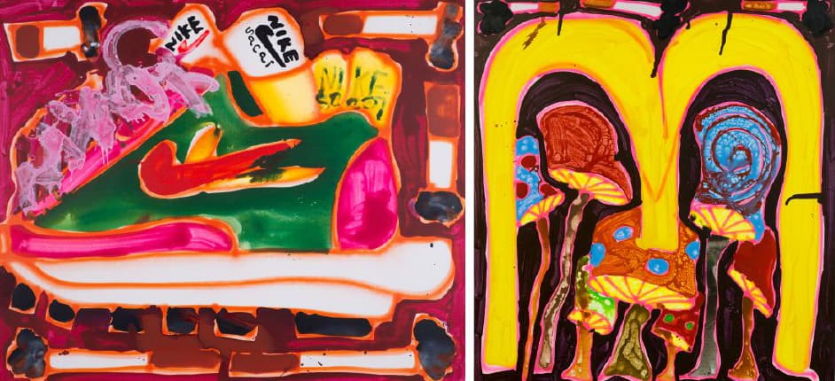 캐서린 번하드 (Katherine Bernhardt)、 Sacai + Cigs