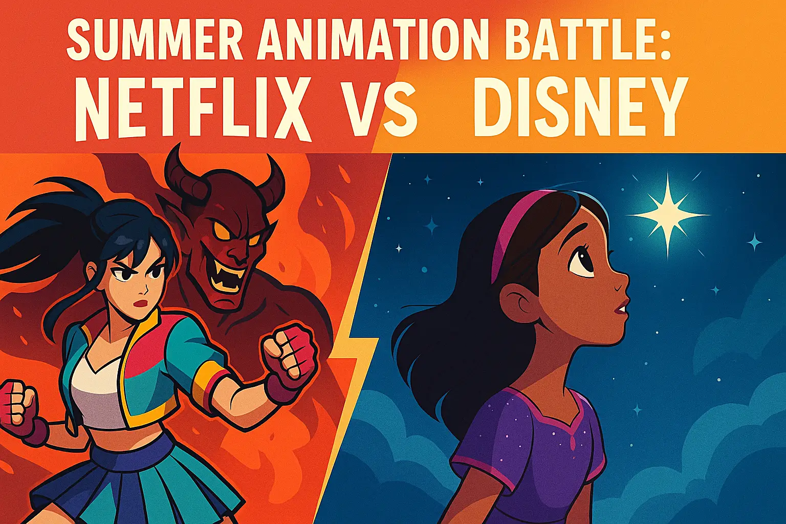 넷플릭스 K-Pop Demon Hunters vs 디즈니 Wish 비교