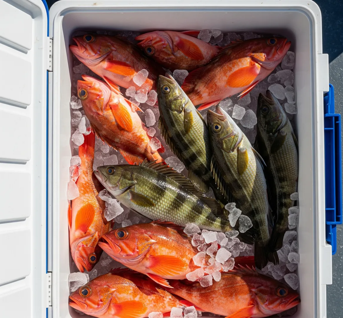 구멍치기 낚시 채비 정보 이미지