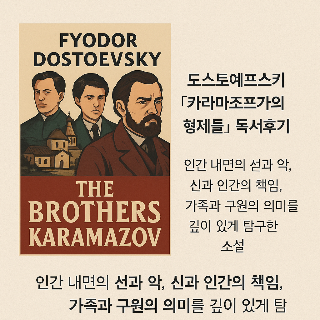 도스토예프스키[카라마조프가의 형제들] 독서후기