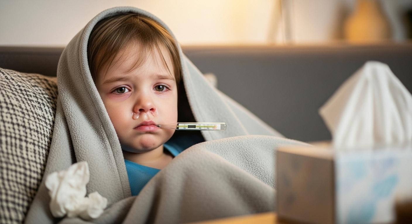 어린이 a형독감 증상