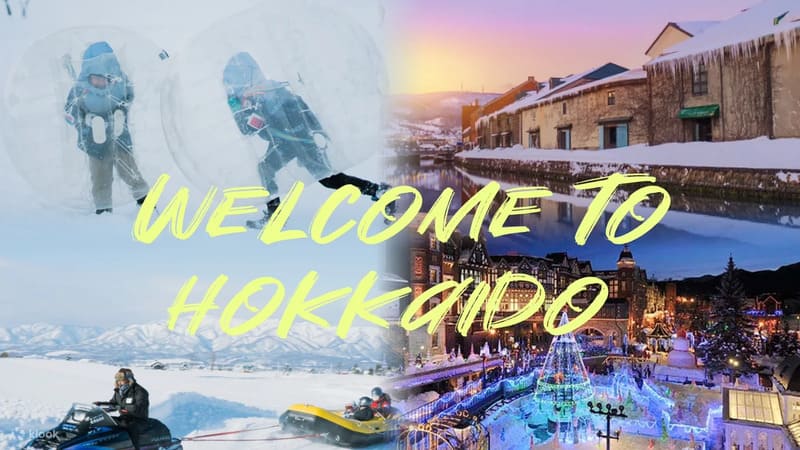 오타루 시로이 고이비토 파크 스노우 파크 일일 투어 삿포로 출발 일본
