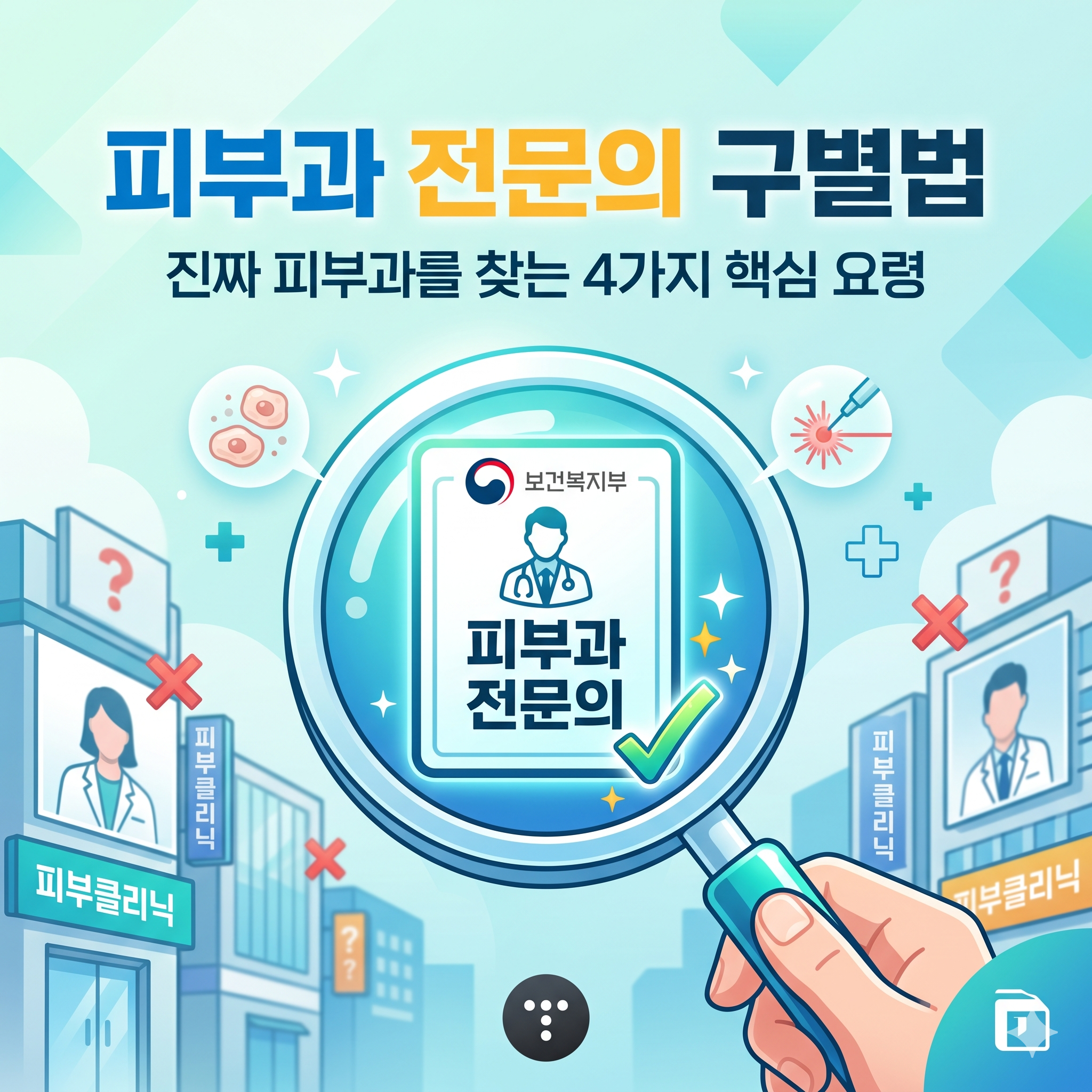 똑똑하게 내 피부 지키는 피부과 전문의 구별법 4가지 총정리