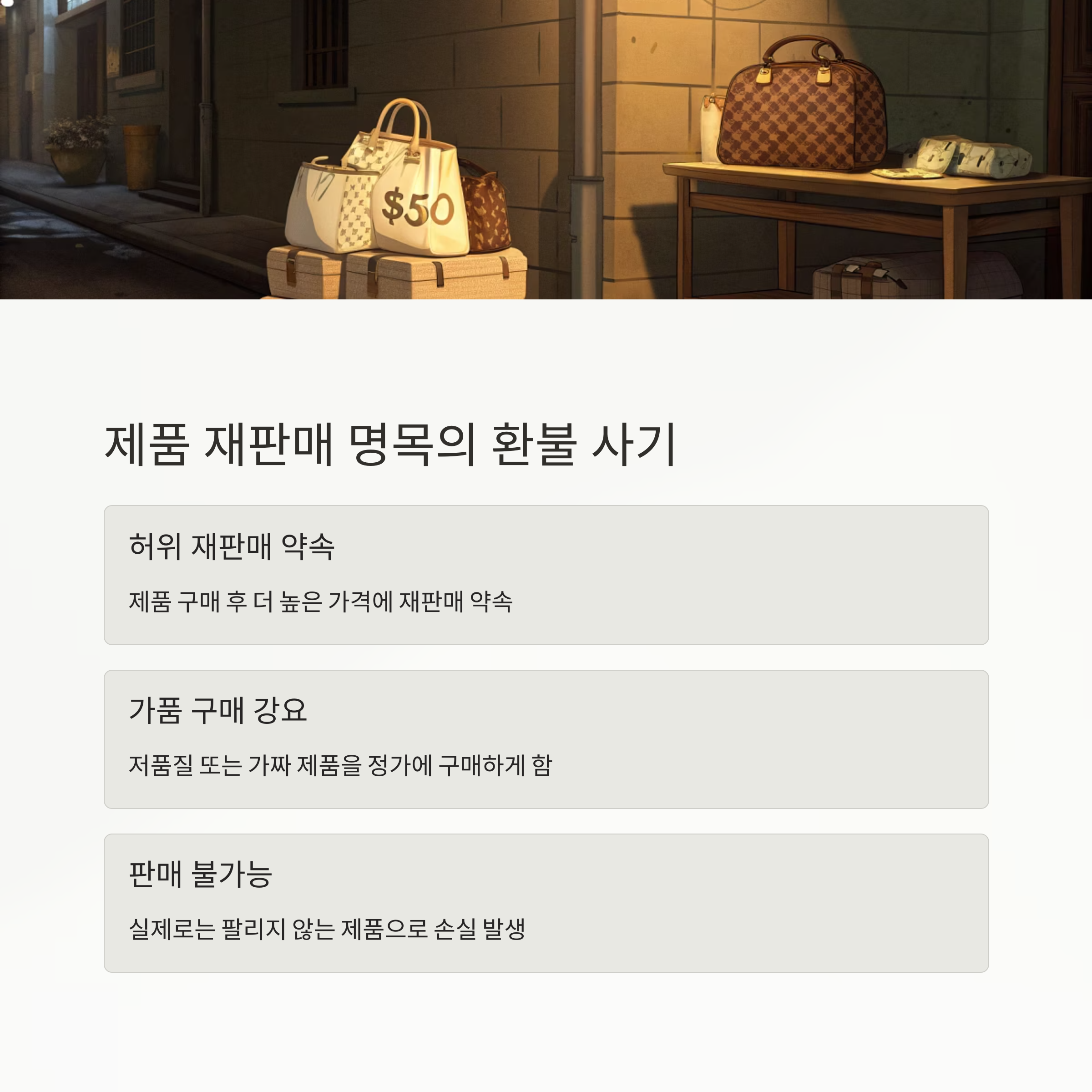 인스타 손부업 사기 실제 사례 5가지