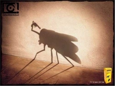 살충제 광고 카피 인쇄광고