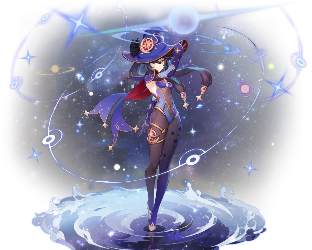 [원신] 모나, 꼬깔모자! 성유물/무기/특성/육성법