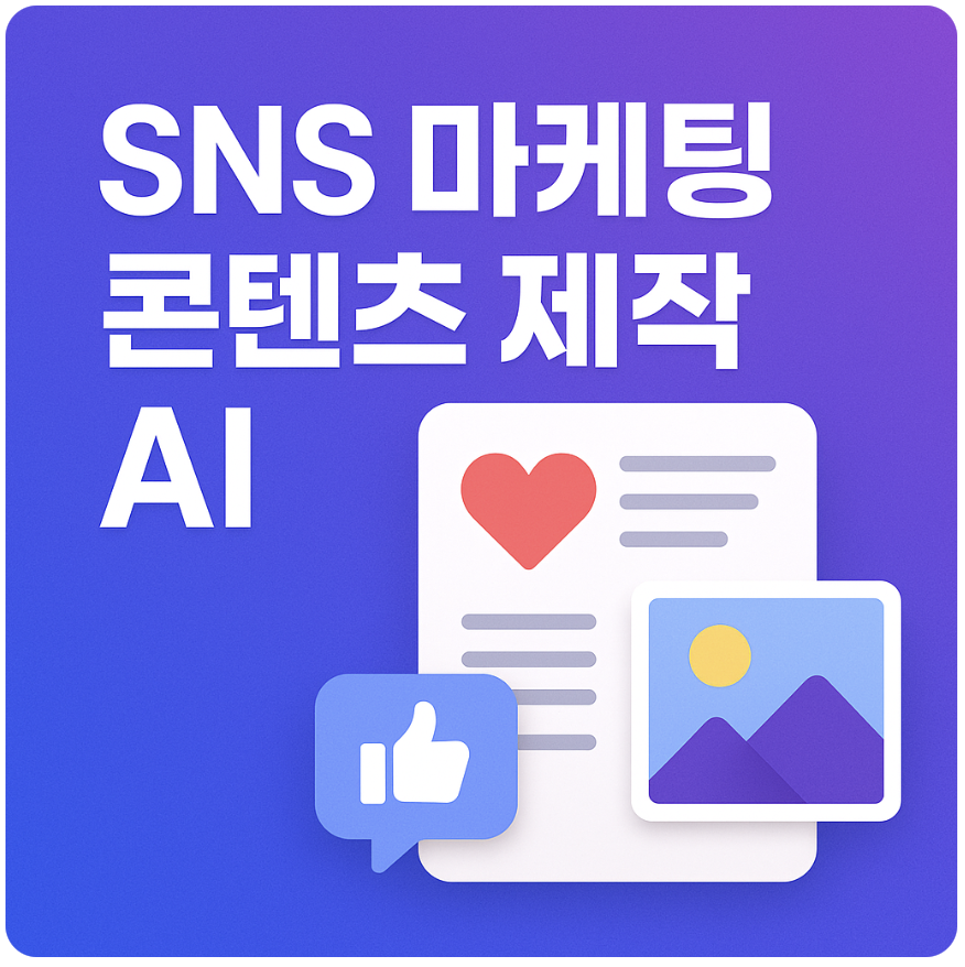 SNS 마케팅 콘텐츠 제작 AI