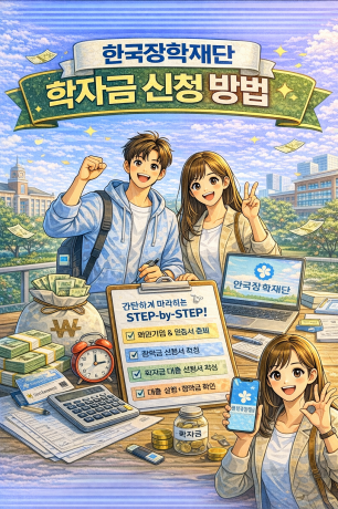 장학금&middot;학자금대출 쉽게 신청하는 법, 한국장학재단 장학금&middot;대출 꿀팁 총정리